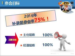 2016年度营销员参会政策与制度详解——聚焦出勤管理与经营管理